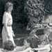 Student teacher at the Nursery School, ca. 1940. Photographer unknown.